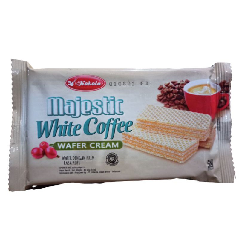 

Wafer Majestik White Koffie