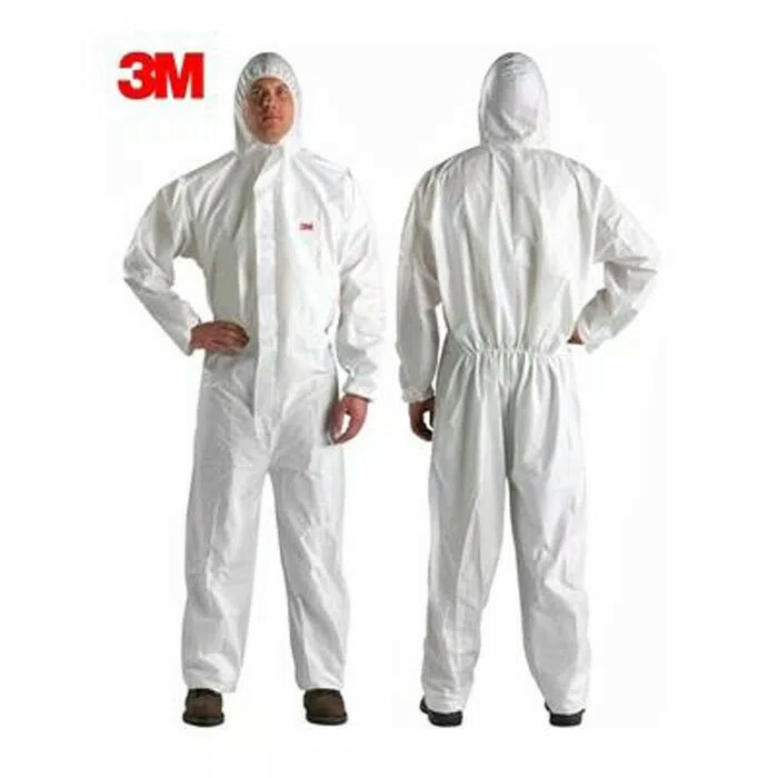 Produk 3M Protective Coverrall 4510 - Baju Perlengkapan Safety, Size M Diskon