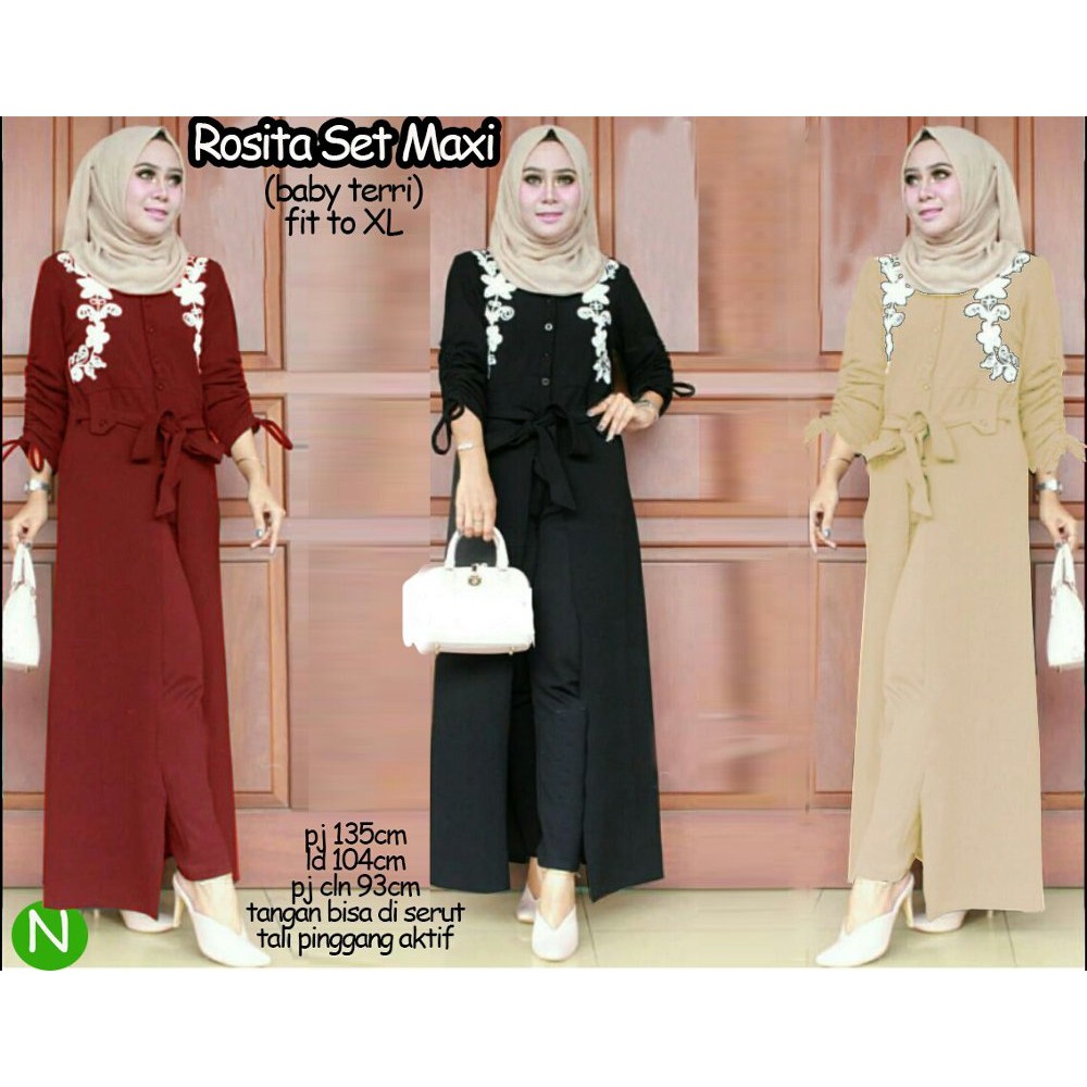 Jual L5295 rosita set maxi  75000 0 Diskon