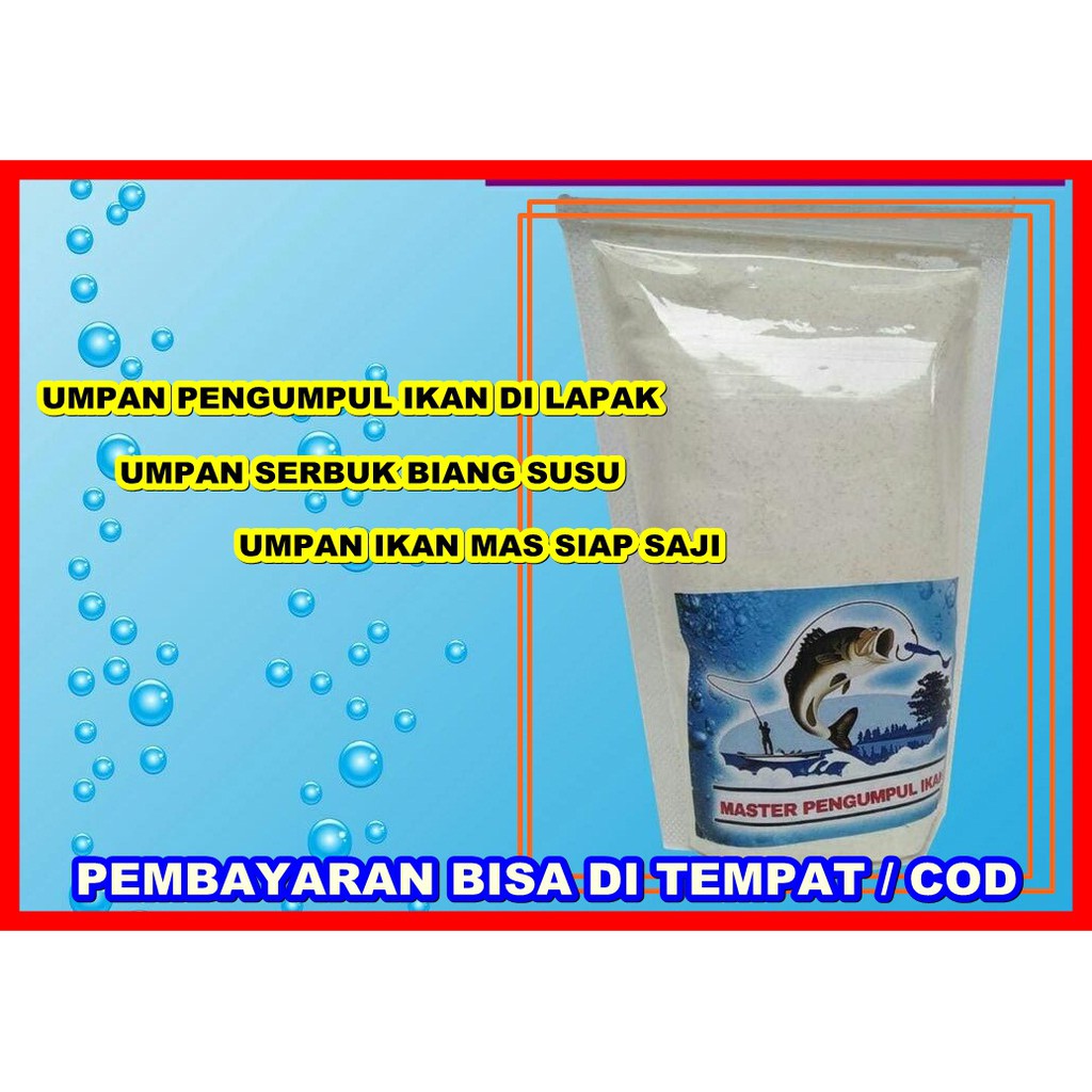 Umpan Mancing Ikan Mas Lomba - Umpan Ikan Mas Siap Pakai - Umpan Serbuk Pengumpul Ikan Mas Di Lapak
