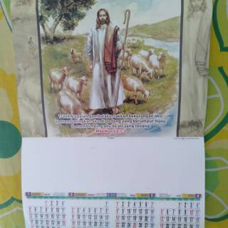 Kalender Dinding 2020 Motif Tuhan Yesus