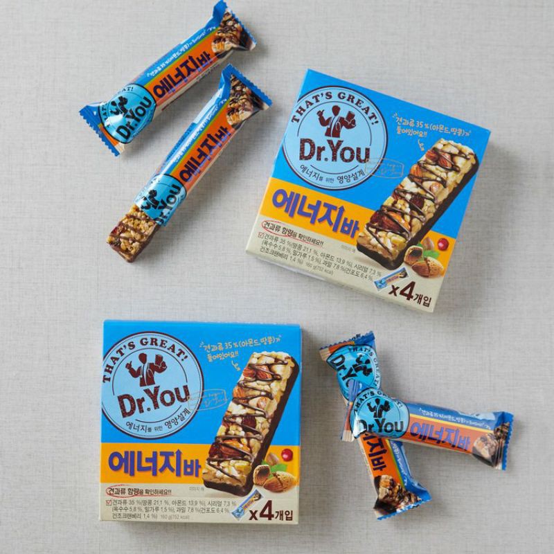 

(PO KOREA) DR YOU ENERGY BAR KOREA SNACK ISI 4