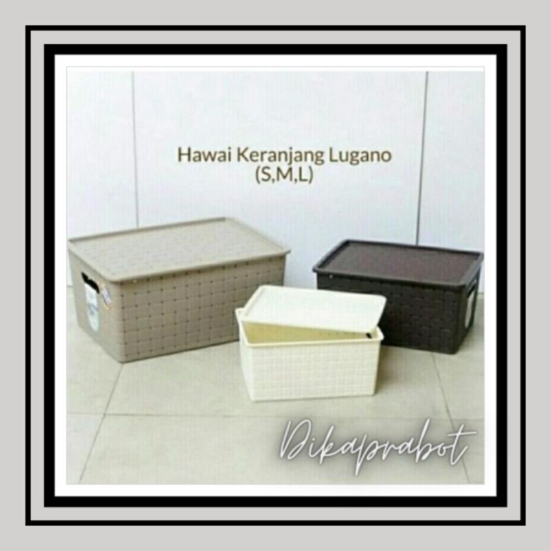 Keranjang lugano ukuran S,M,L