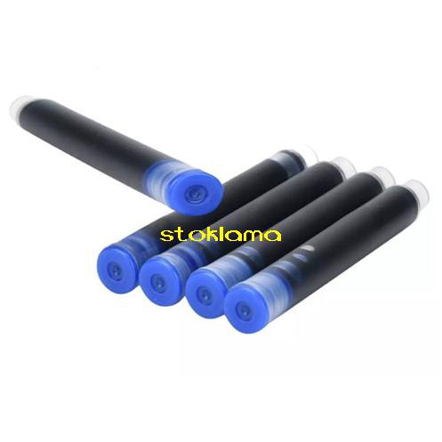 

KATRID ISI ULANG FOUNTAIN PEN WARNA BIRU - BELI 4 GRATIS 1