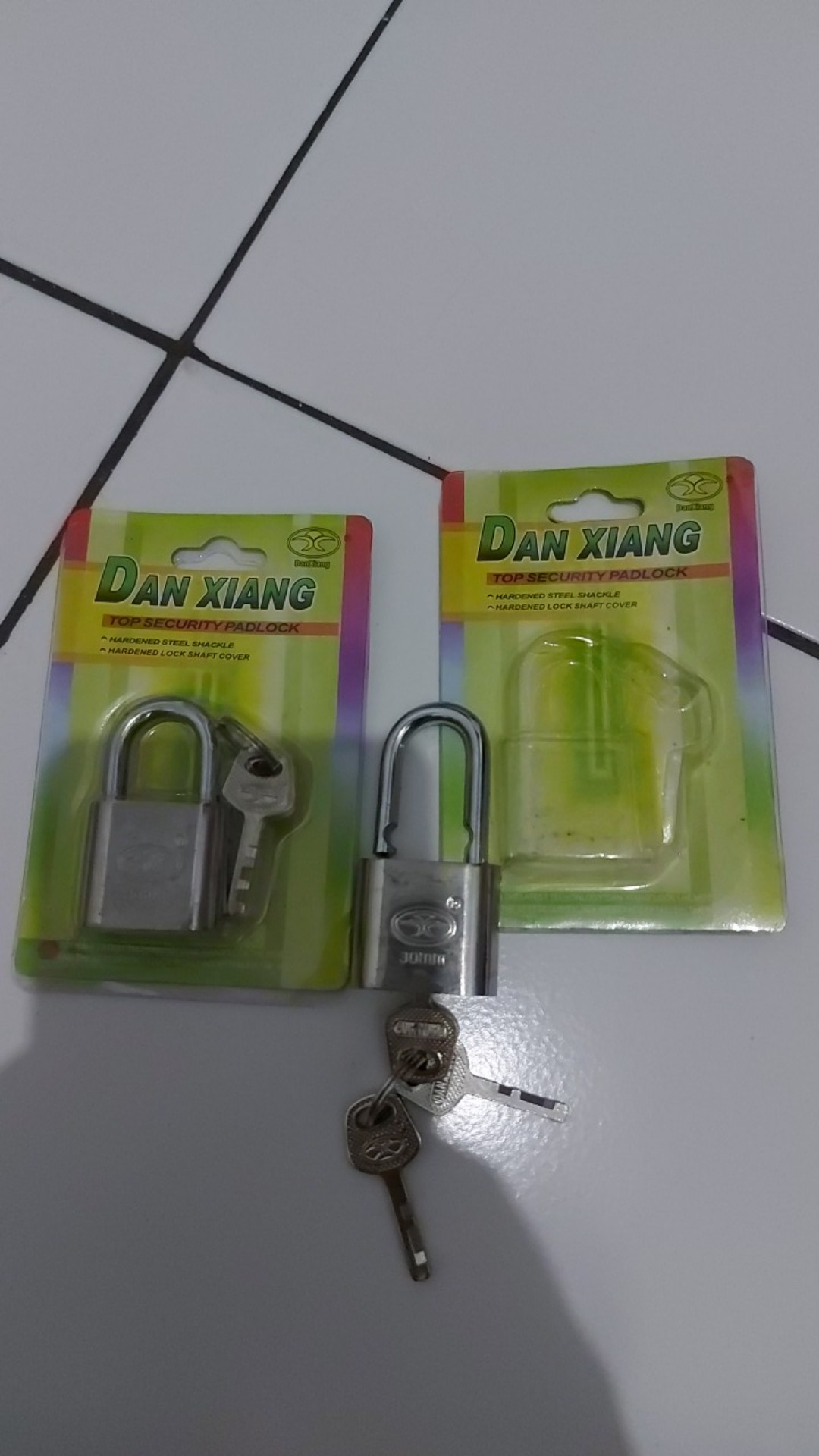 Gembok 30 Mm Kunci Pintu Pagar Rumah Kamar Toko Gerbang 30mm Leher Pendek Serba Guna Serbaguna