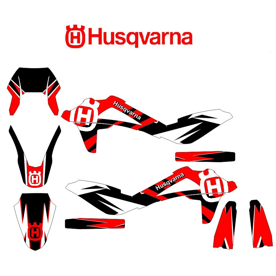 Decal Sticker Husqvarna TE 250 CC