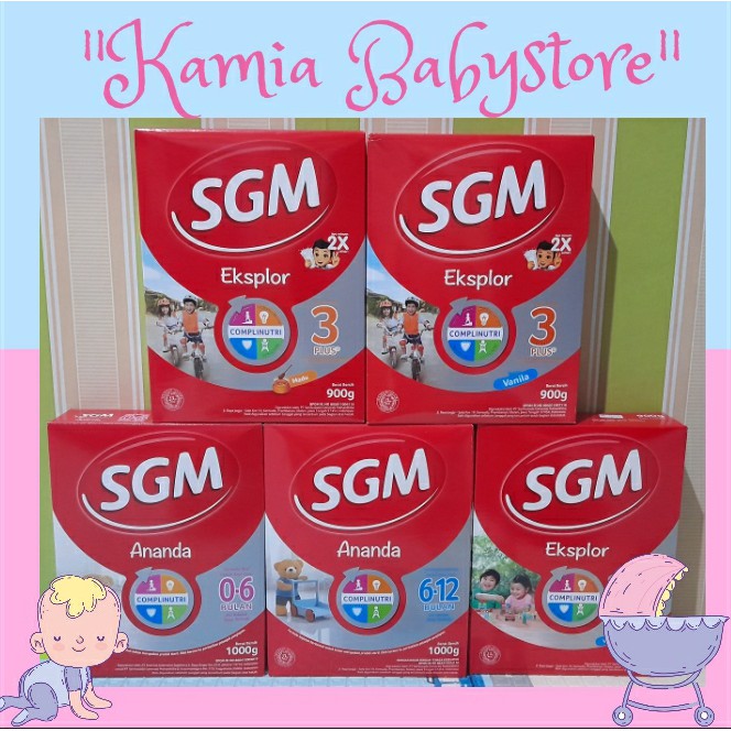 Kamiababytore Susu SGM Ananda / SGM Eksplor