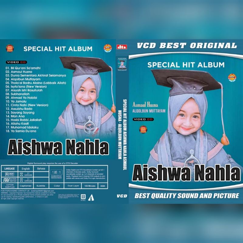 Jual Kaset Lagu Anak Special Hit Album Terbaru Aishwa Nahla - 2022