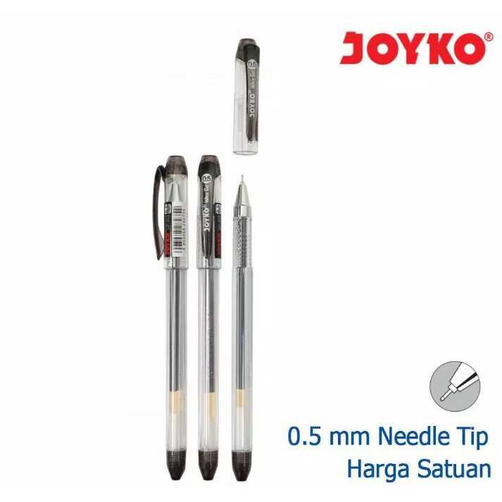 

To-Ja JOYKO GP-243 Pulpen Satuan Pena Bolpoin Ballpoint Whiz Gel Pen 0.5 mm