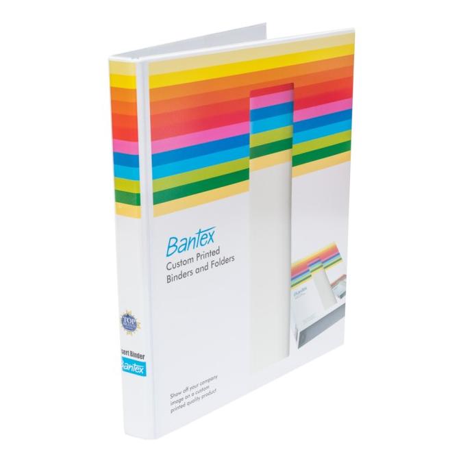

Bantex Insert Ring Binder 2 Ring O 20mm A4 White#8515 07