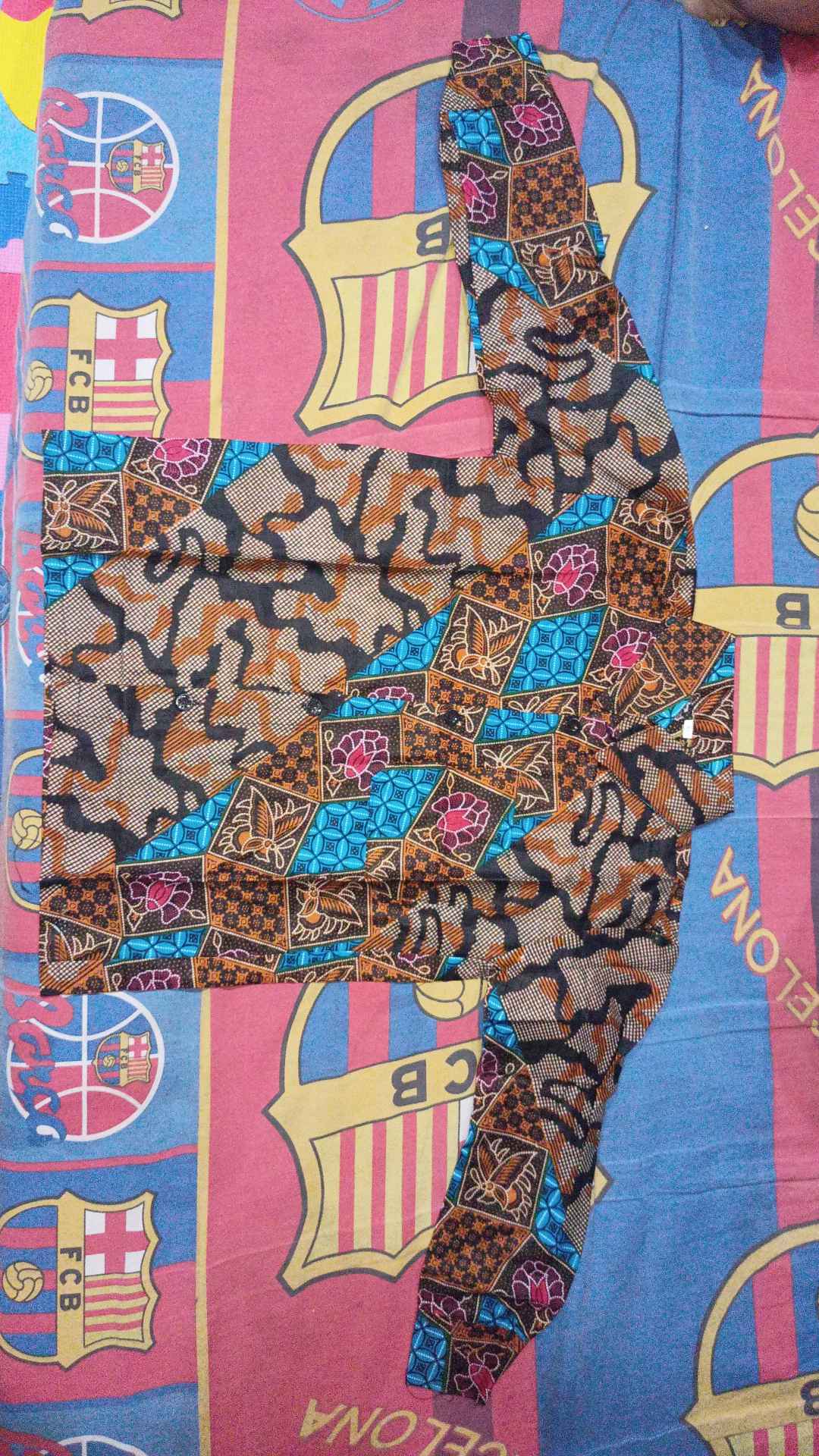 Kemeja Batik Anak Umur 2 Sampai 10 Tahun - Bisa Pilih Motif Baru - Size M L Xl Xxl - Harga Termurah