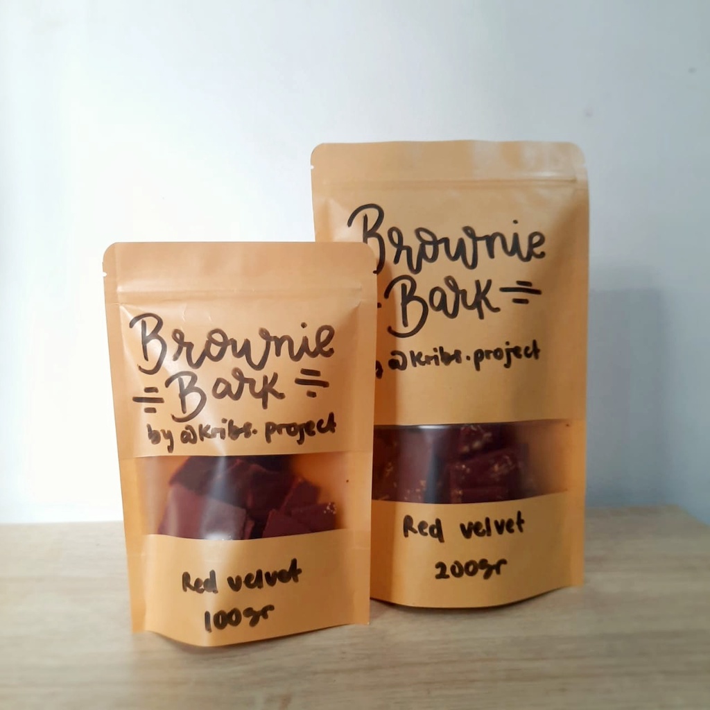 

Kribs.Project - Brownie Bark Red Velvet Brownies Krispi 100gr