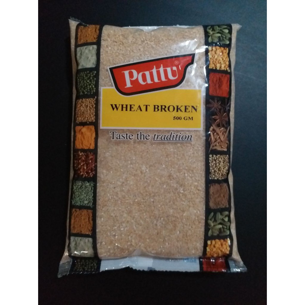 

Pattu Broken Wheat Dalia Bulgur India Gandum Pecah