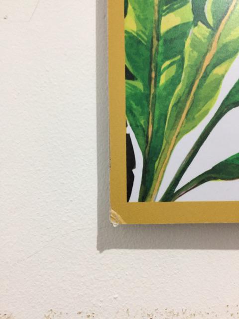 Wooden Projects Walldecor Tropical Hiasan Dinding Daun - Tpc1