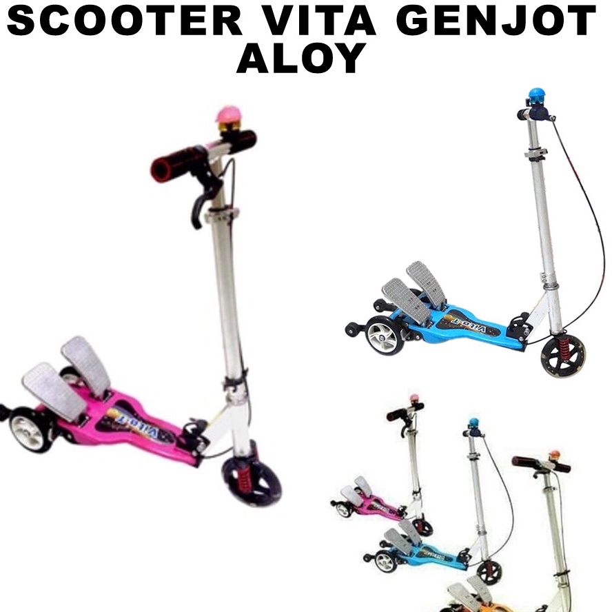 Scooter vita genjot Alloy