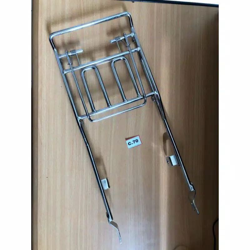 Begel Bagasi belakang C70 C50 Pispot Rak Jepitan Belakang C70 C50 Pispot Bahan Tebal Terlaris
