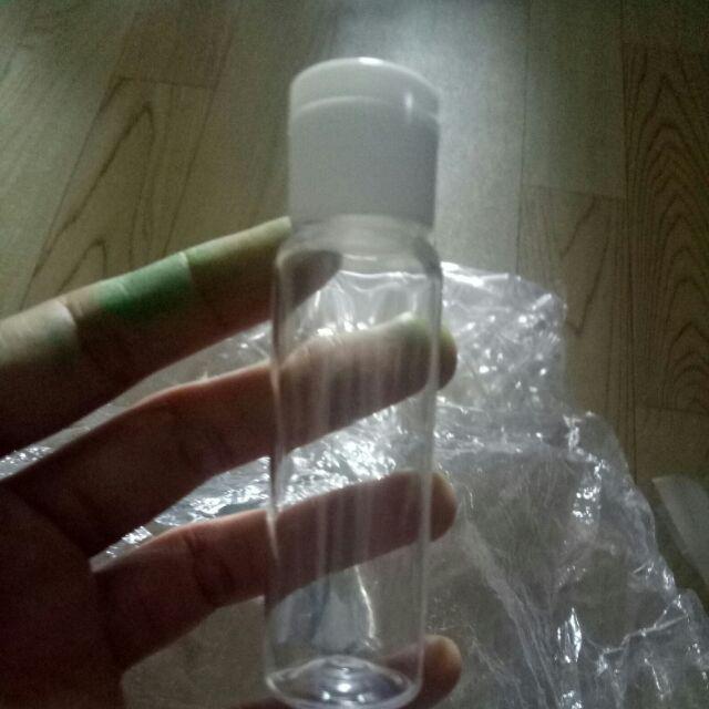 (paket 50 Pcs) Botol Fliptop 30 Ml - Fliptop Hitam
