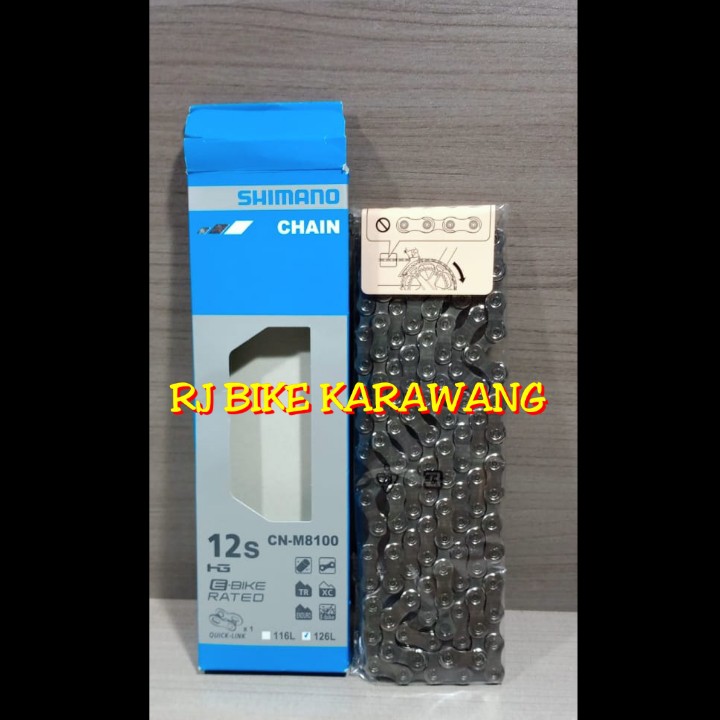 Rantai Chain Shimano M8100 12 Speed 126L