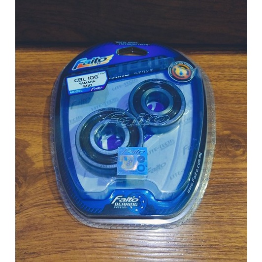 PAKET LAHER BEARING KRUK AS MIO NOUVO FINO KARBU MIO SOUL FAITO RACING CRANKSHAFT BEARING MIO C3 LIT