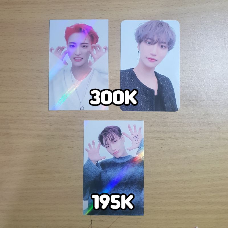 pc photocard ateez seonghwa san maung