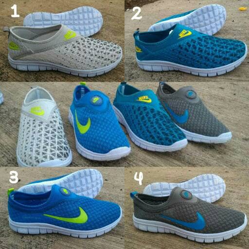 SEPATU NIKE FREE RUN SLIP ON IMPORT