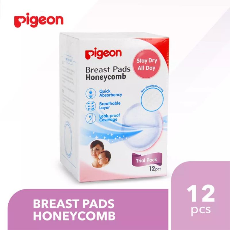 Pigeon Breastpad Honey Comb isi 12/36/66 pcs