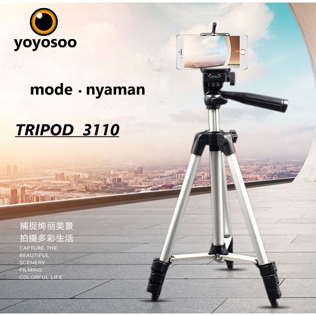 PAKET RING LIGHT 26cm + TRIPOD + HOLDER HP MAKE UP MUA LAMPU CINCIN DIMMABLE PHOTO STUDIO