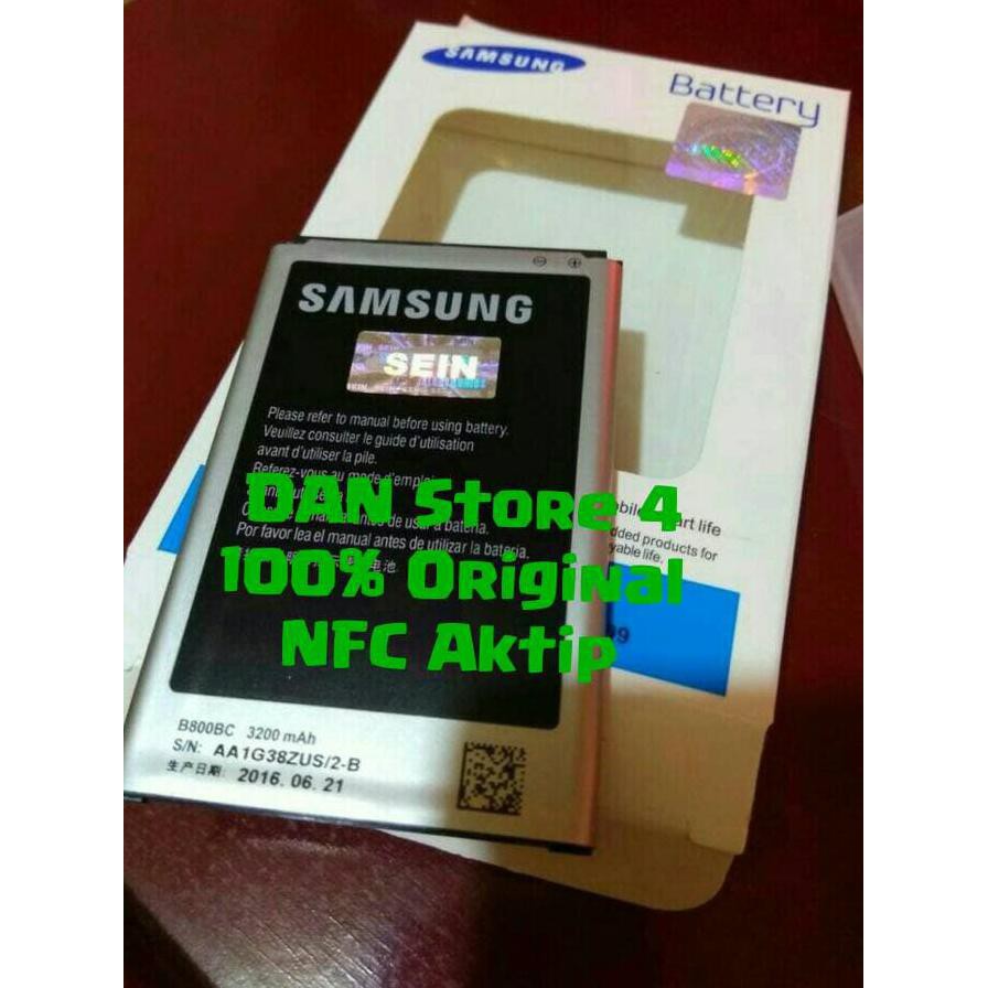 Original 100% Baterai Batre Batere Samsung Galaxy Note 3 / Note3