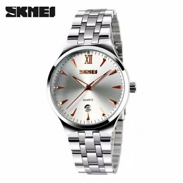 Jam  wanita Skmei 9071 original bergaransi free paper box