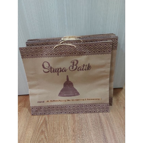 

Paper Bag Stupa