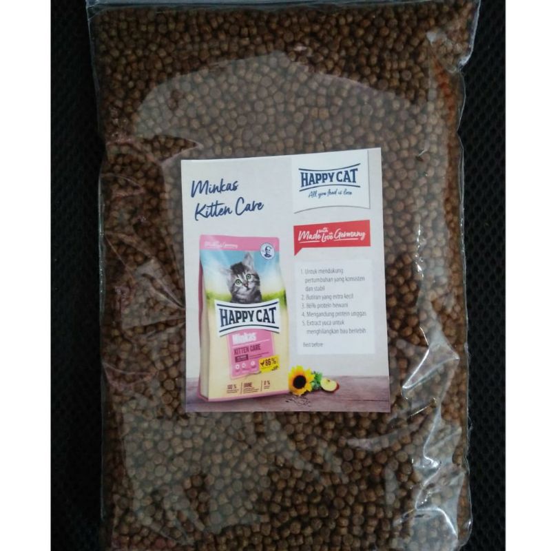 HAPPY CAT MINKAS KITTEN CARE 1 KG REPACK