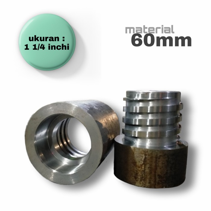 sok drat - 1 1/4 inch - diameter as luar 60mm