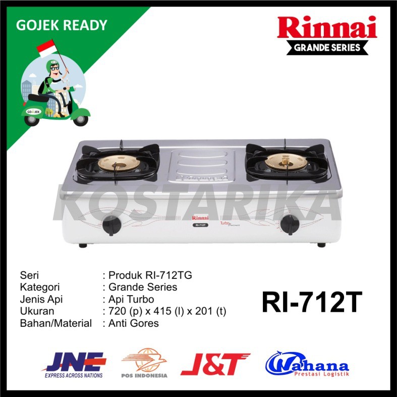 Jual Khusus Go Send Kompor Gas Rinnai Ri 712t Kompor Gas 2 Tungku Kompor Gas Rinnai Indonesia Shopee Indonesia