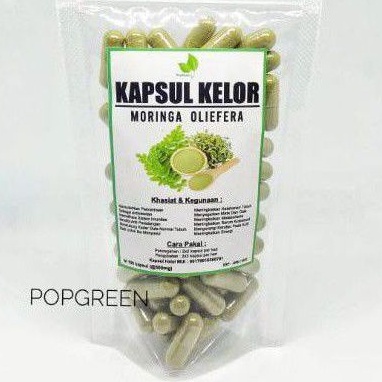 Kapsul Daun Kelor/Kapsul Kelor isi 100