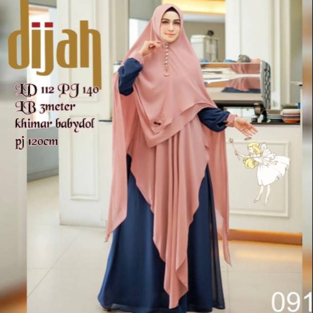 Syari Jumbo Dijah (4 Warna) CAG