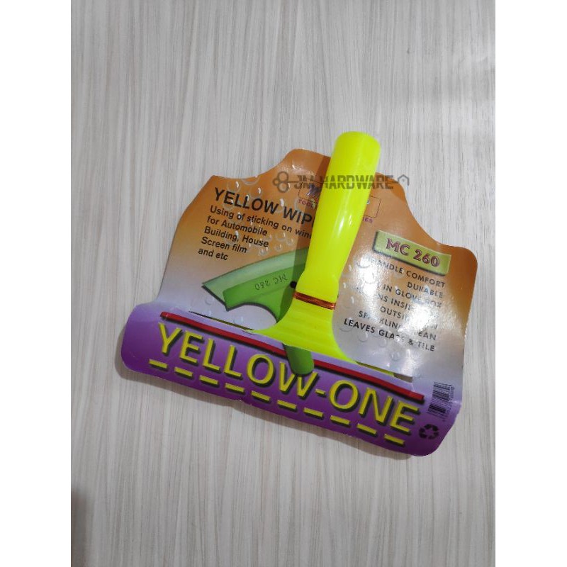 Wiper rakel kape scrapper serutan kaca film sunblast yellow one mc260