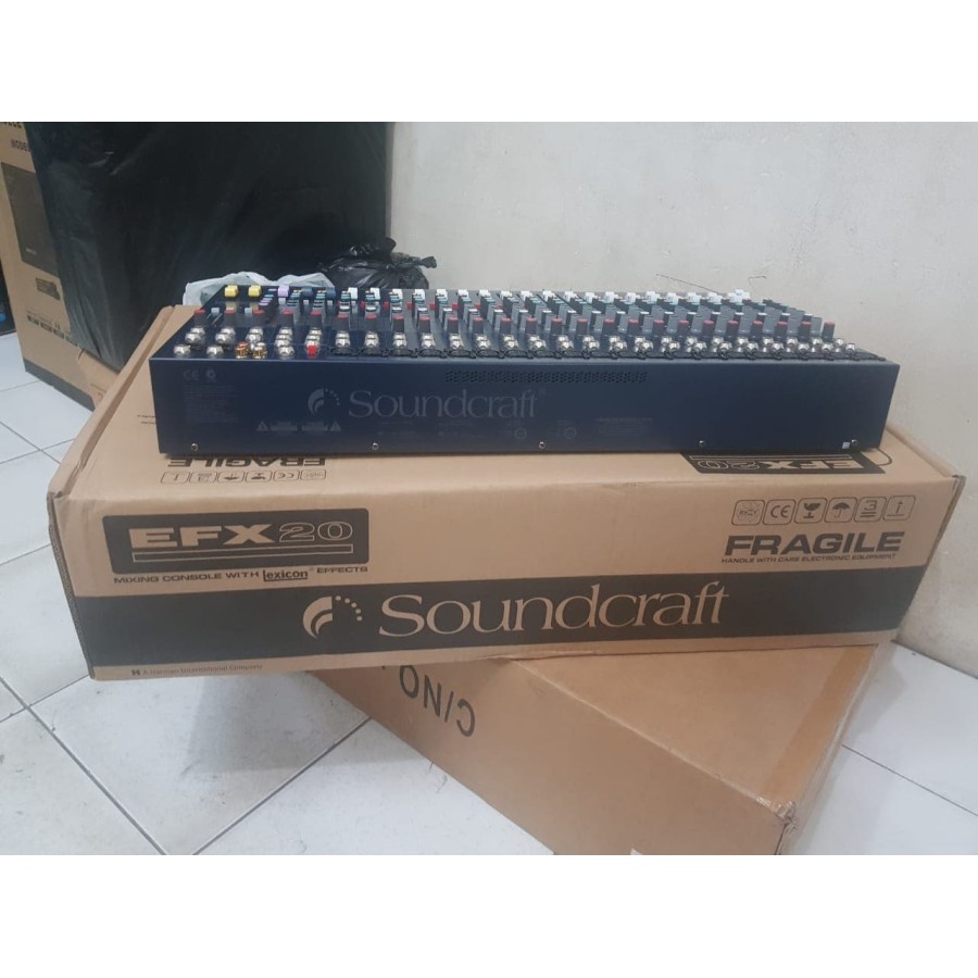 MIXER 20 ch SOUNDCRAFT EFX 20 /EFX20  20 Channel  GRADE A