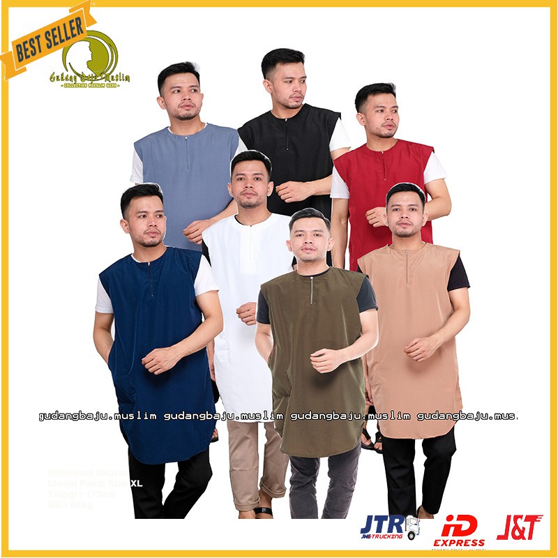 rompi shalat / baju sholat pria / rompi sholat pria / rompi shalat pria / baju rompi pria / rompi pr