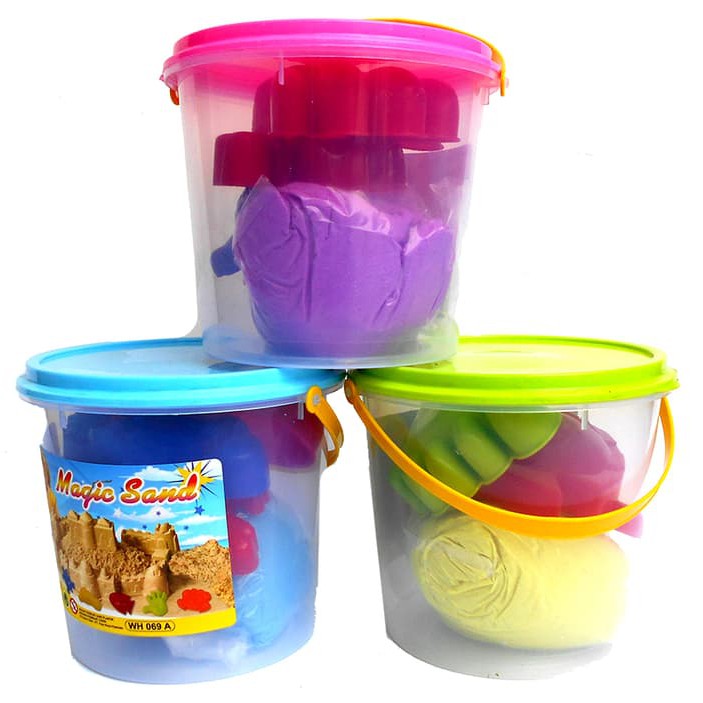 MAINAN PASIR AJAIB KINETIK magic sand 1kg
