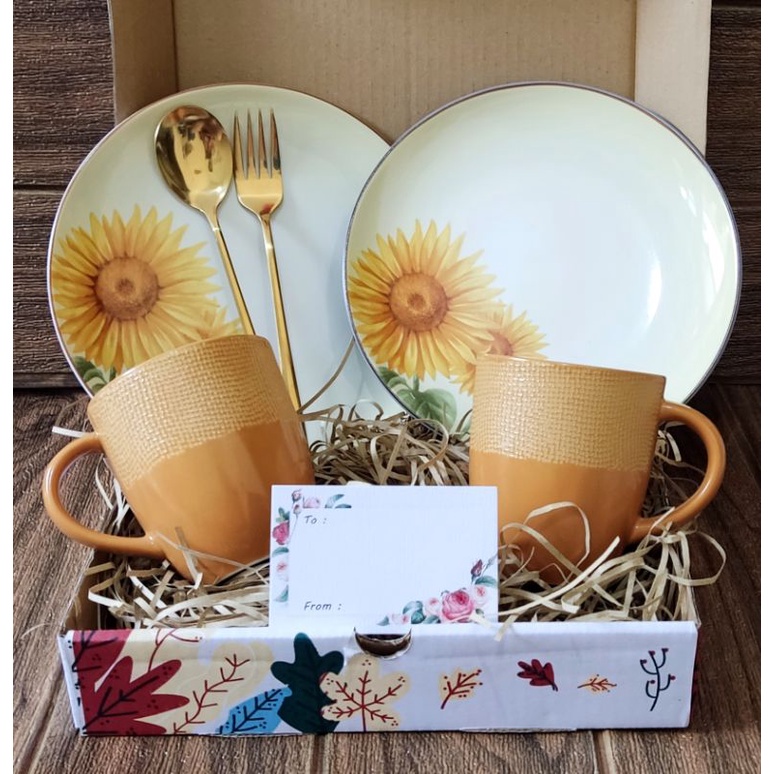 Hampers Piring Keramik | Kado Nikah | Kado Ultah | Kado Longlast