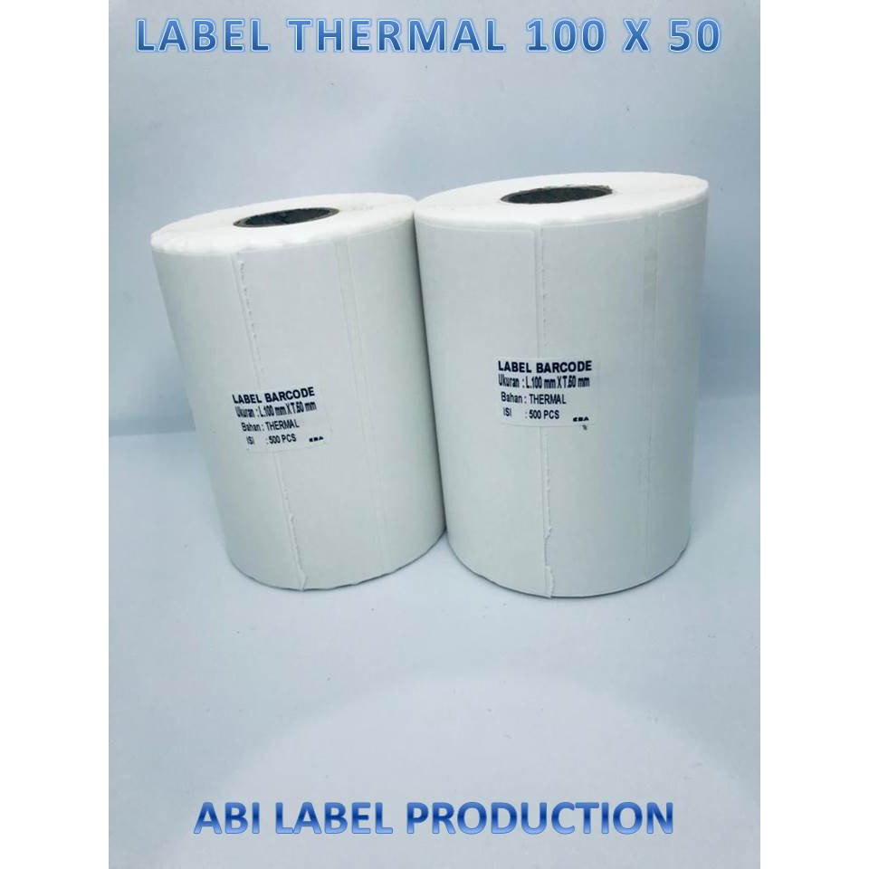 LABEL THERMAL 10X5CM | 100 X 50 | 100X50 | LABEL REKAM MEDIK | LABEL REKAM MEDIC