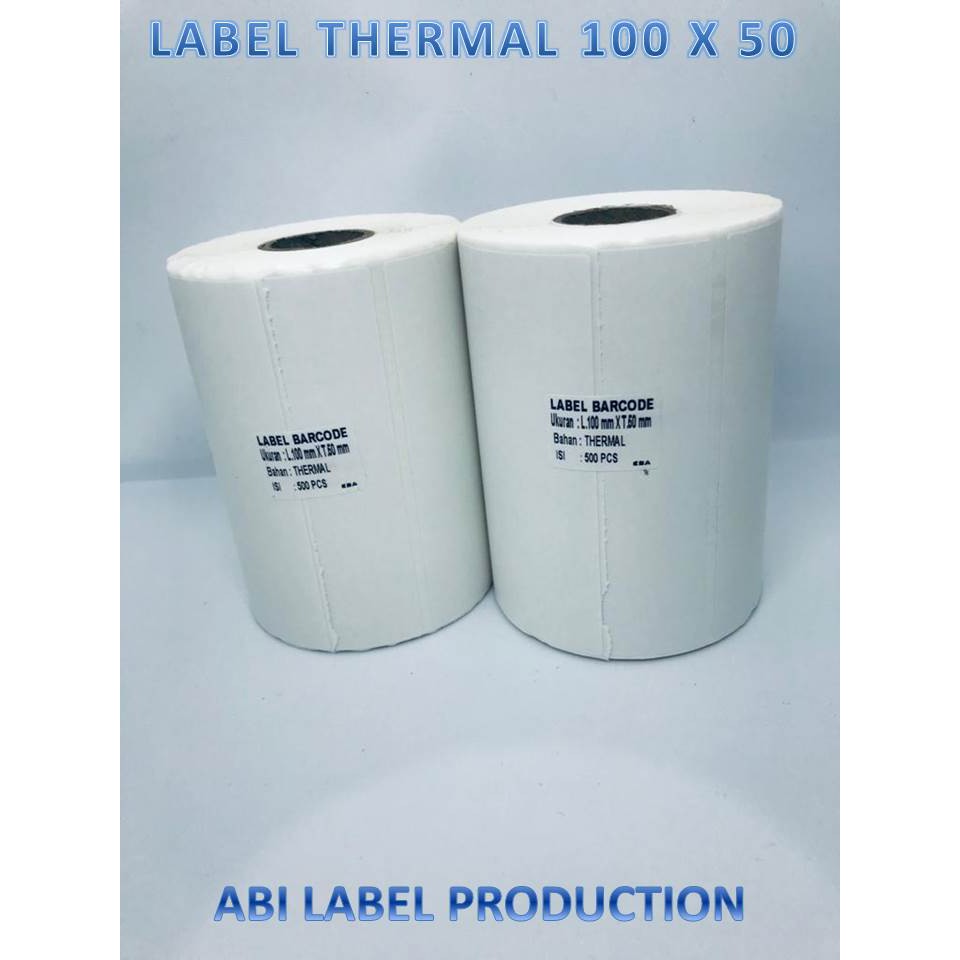 LABEL THERMAL 10X5CM | 100 X 50 | 100X50 | LABEL REKAM MEDIK | LABEL REKAM MEDIC