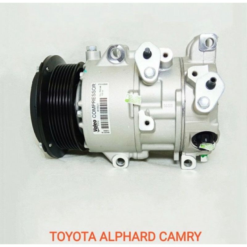 KOMORESSOR COMPRESSOR AC TOYOTA ALPHARD CAMRY ORIGINAL VALEO