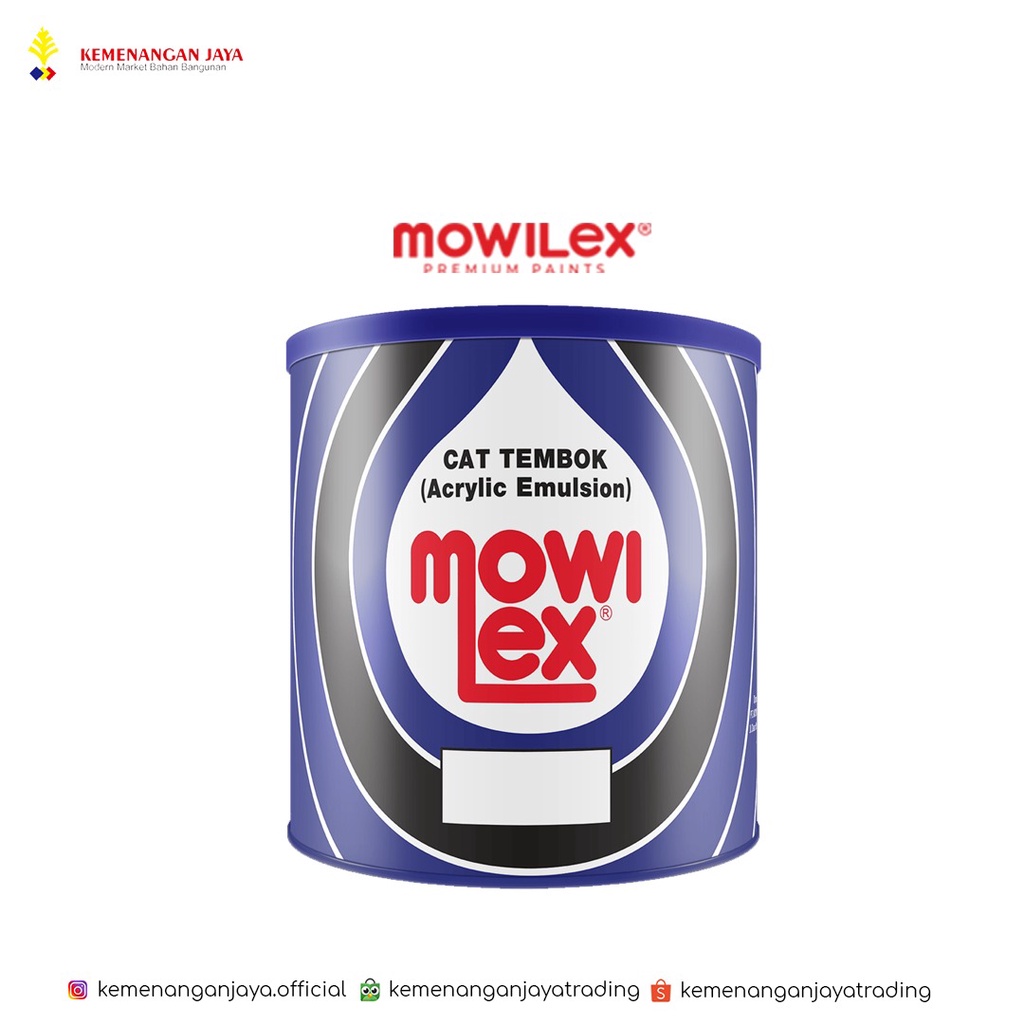 Cat tembok Interior Emulsion Mowilex / Mix / 2.5kg