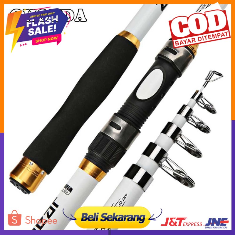 GHOTDA Joran Pancing Portable Carbon Fiber Telescopic - CF3000