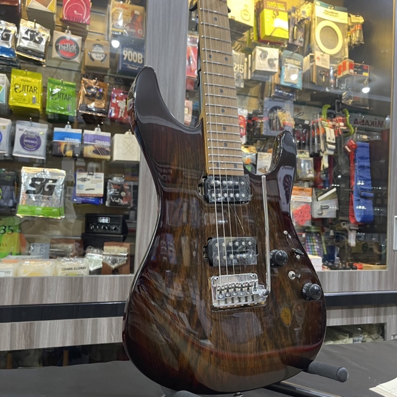 GITAR ELEKTRIK IBANEZ AZ 24BC - DET TRIMOLO - ORIGINAL ELECTRIC GUITAR AZ 24 BC DET