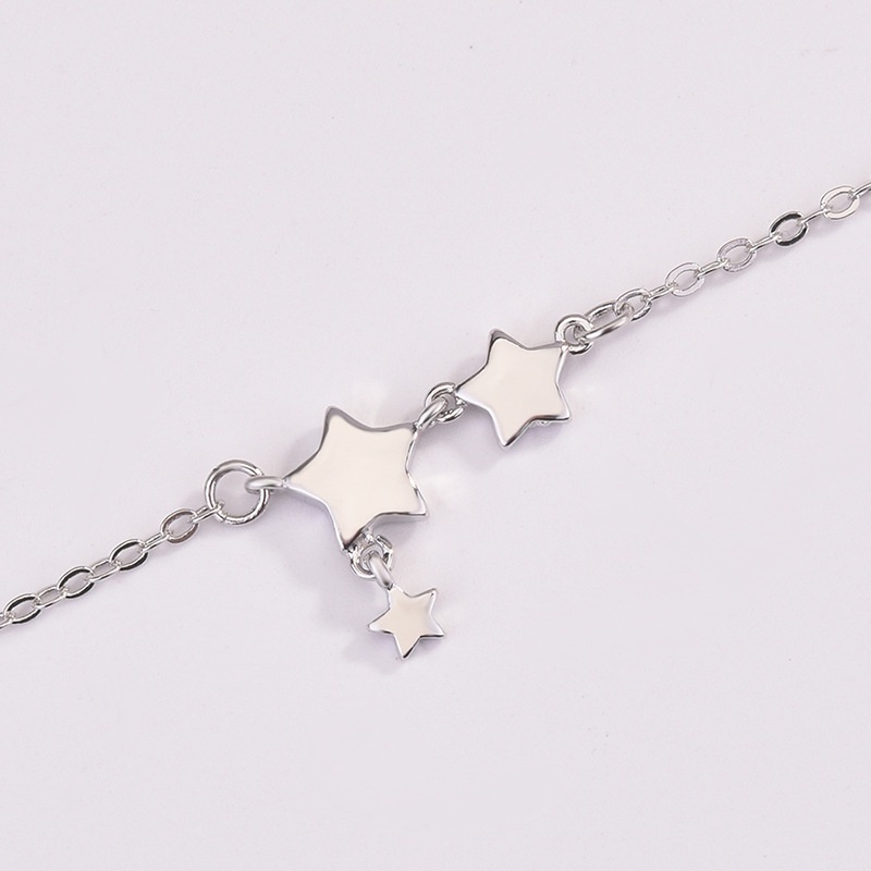 [Ready Stock]Fashion Simple Five-Pointed Star Pendant XINGX Short Necklace