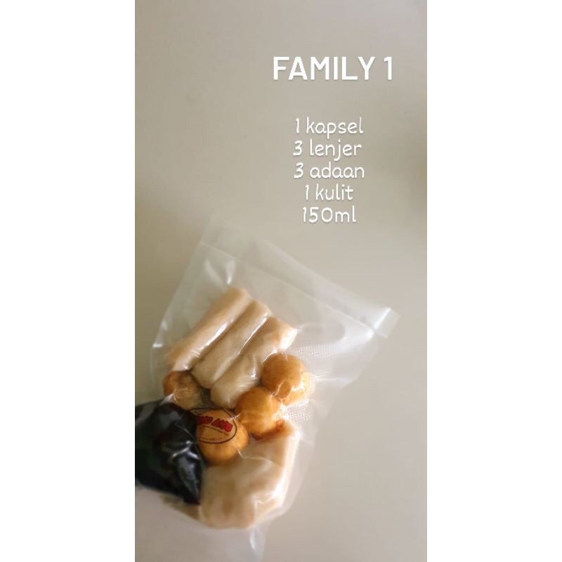 

Pempek Palembang Wong Ayu (Paket Family 1)