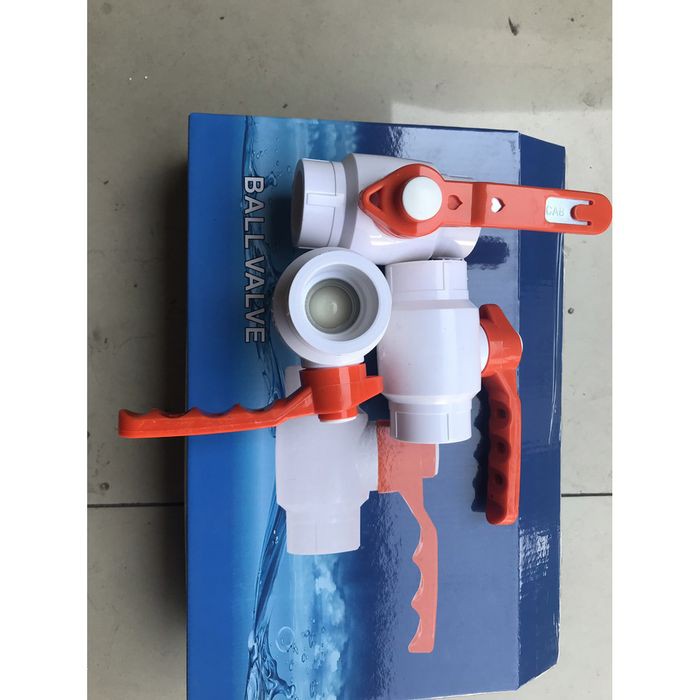 Stop Kran Ball Valve Polos CAB 1 inch Gagang Besi