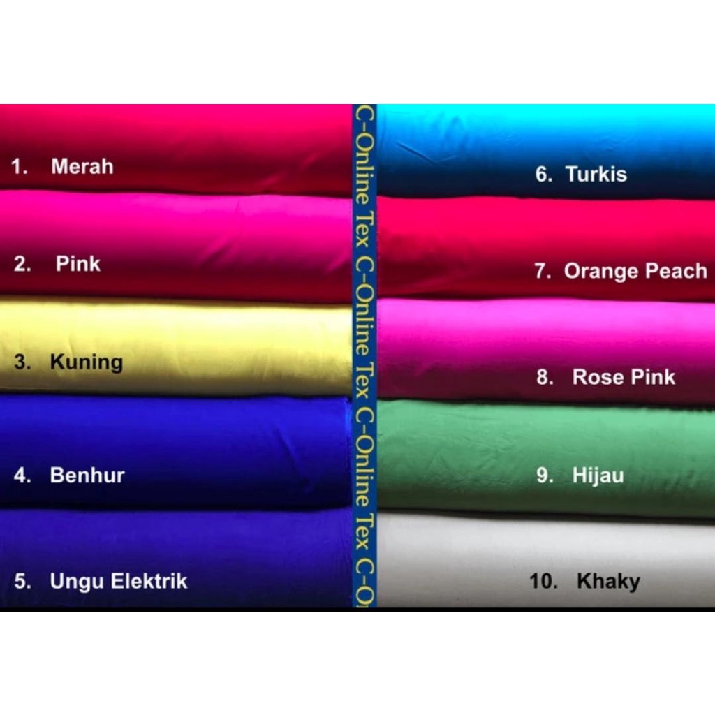 [READY]RAYONPOLOS/RayonKAHATEX/Kain Rayon/RayonMurah/kainadem/Rayonpolos30s